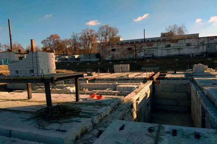 Заканчиваются работы по строительству цокольного этажа «ХарьковБудСити» Фото 11