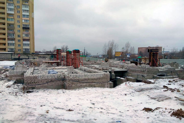 Работы по залитию колонн бетоном «ХарьковБудСити» Фото 08