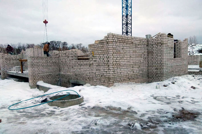 Ход строительства первого этажа «ХарьковБудСити» Фото 01