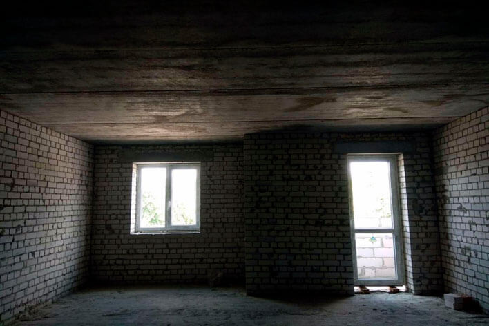 Кирпичная кладка восьмого этажа «ХарьковБудСити» Фото 08