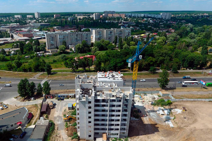 Ход строительства за июль «ХарьковБудСити» Фото 08