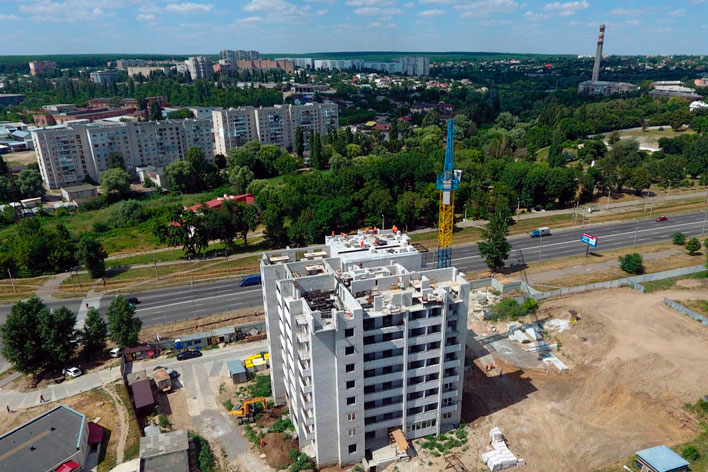Ход строительства за июль «ХарьковБудСити» Фото 09