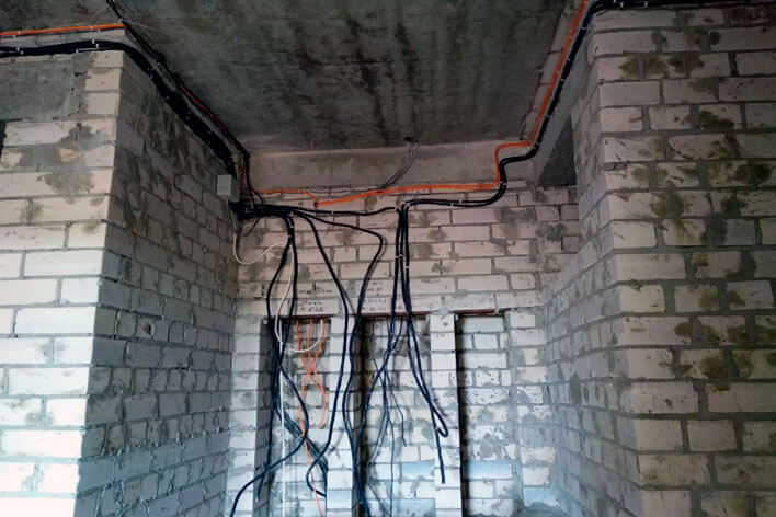 Ввод медного кабеля в квартиры «ХарьковБудСити» Фото 04