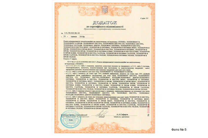Сертификаты качества «ХарьковБудСити» Фото 05