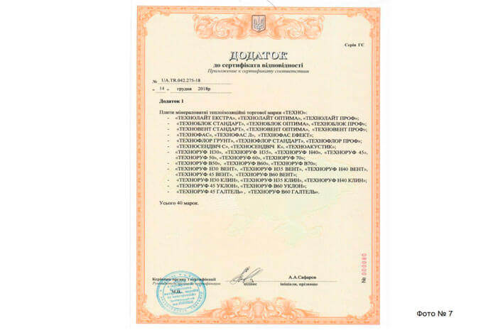 Сертификаты качества «ХарьковБудСити» Фото 07